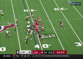 C.J. Stroud buys time to dot Nico Collins for 24-yard connection