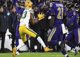 Aaron Rodgers 24-yard completion to Valdes-Scantling is next level