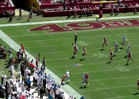 See the San Francisco 49ers D-line rush Matt Stafford and force the fumble in 360 degrees | True View