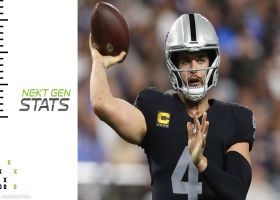 Next Gen Stats: Derek Carr’s 5 most improbable completions | 2021 regular season