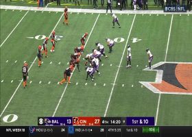 Likely finds empty space to haul in Anthony Brown's 22-yard zip