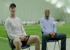 Titans QB Ryan Tannehill goes one-on-one in film study with Hall of Fame QB Warren Moon