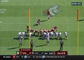 Slye's 49-yard FG cuts Broncos' lead to 7 at the half