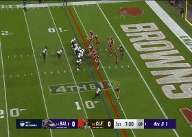 Browns stonewall Ricard on fourth down stop