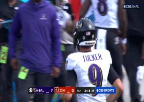 Justin Tucker misses 59-yard field goal to the right