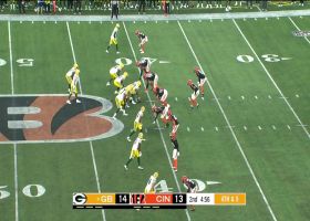 Bengals rookie DJ Turner II's deep PBU vs. Clifford forces turnover on downs