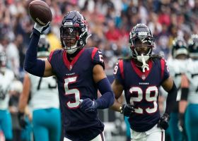 Jalen Pitre intercepts C.J. Beathard in red zone for his fifth INT of '22 season