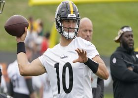 Pelissero: Steelers now splitting first-team reps between Mitch Trubisky and Mason Rudolph