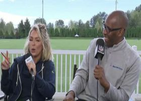 Jaxon Smith-Njigba discusses what he's learned from WR Tyler Lockett and DK Metcalf