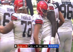 Cade York connects on 45-yard FG to put Browns ahead