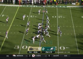 Granderson retraces steps with spin move for 6-yard sack of Minshew