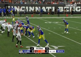 Bryce Perkins calls Lance McCutcheon's number on 19-yard throw over middle