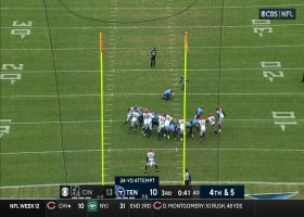 Randy Bullock's 24-yard FG ties game in third quarter