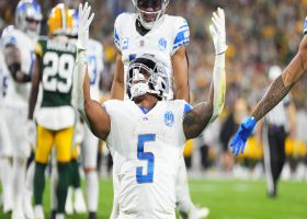 David Montgomery's second TD of first half boosts Lions' lead to 23-3