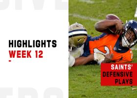 Saints' best defensive plays from dominant win | Week 12