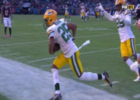 Keisean Nixon's first career INT seals Packers win over Bears