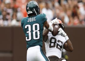 Mike Harley Jr. fights through contact for tip-drill catch