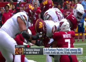 Players with plummeting stocks after Sunday of Week 1 | 'NFL Fantasy Live'