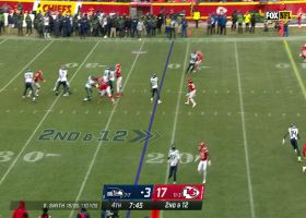 Juan Thornhill's toe-tap catch in end zone nets key fourth-quarter INT