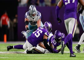Xavier Woods looks like heat-seeking missile with sack-fumble on safety blitz