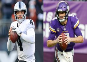 Which QB will have better numbers in '22: Derek Carr or Kirk Cousins? | 'GMFB'