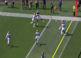 6-foot-3 Sills elevates for TD grab on fade from Lewerke