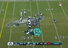 Tre Flowers commits 39-yard PI penalty to put Eagles in red zone