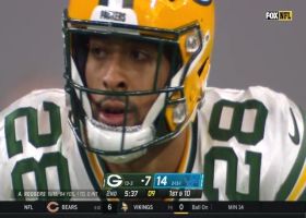 Aaron Rodgers' play-action pass pinpoints Davante Adams for 16 yards over middle