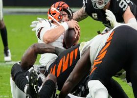 Raiders' stout rush and coverage leave Burrow with nowhere to go on sack
