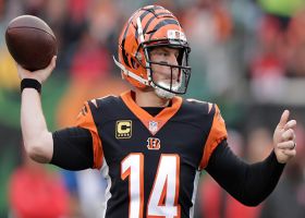 Dalton floats 32-yard dime down the sideline