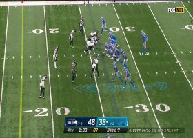 T.J. Hockenson's 24-yard catch and run sets up Lions deep in Seahawks territory