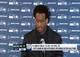 Geno Smith gives update on injury, returning to New York