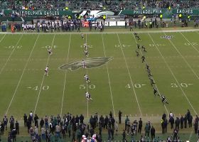 Eagles recover muffed kickoff to end game