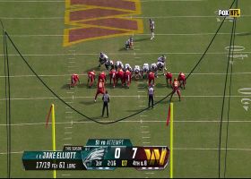 Jake Elliott's 51-yard FG gets Eagles on the board vs. WAS