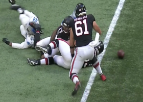 Jalen Reeves-Maybin punches ball loose from Gage's grasp for game-changing turnover