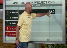 Point projections for Bills and Jets stars on 'MNF' | 'NFL Fantasy Live'