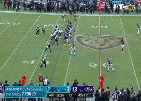 Ravens swarm Mayfield as Pierre-Paul records 8-yard sack on fourth down