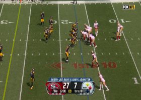Aiyuk comes back to football to snag Purdy's 16-yard pass