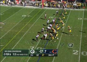 Packers forget to block Akiem Hicks on third-down sack