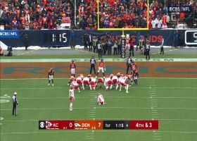 Harrison Butker's 22-yard FG gets Chiefs on scoreboard vs. Broncos