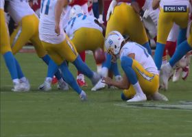 Cameron Dicker's 55-yard FG ties game at 3-3 in first quarter