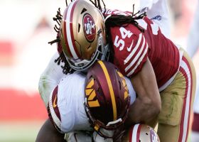 Kinlaw, Warner stuff Robinson's fourth-down surge to cap 49ers' goal-line stand
