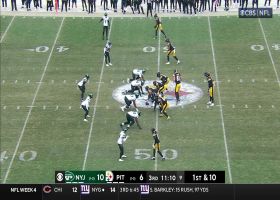 Jordan Whitehead welcomes Pickett with INT off deep pass