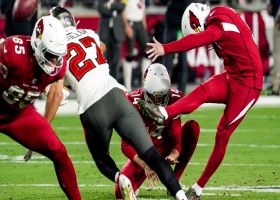 Prater's go-ahead 39-yard FG sneaks just inside upright