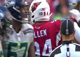 Zach Allen demolishes Seahawks' shovel pass to TE on fourth down