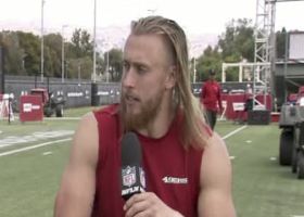 George Kittle on Trey Lance's preparation, expectations for '22 squad