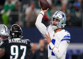 Prescott's 12-yard TD toss to toe-tapping Gallup brings Cowboys within one