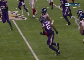 Richie James' nifty juke after RPO catch goes for 11-yard gain