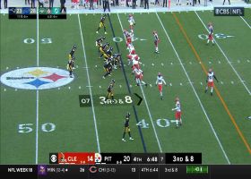 Connor Heyward hauls in 27-yard reception in tight coverage