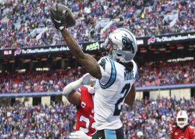 Can't-Miss Play: D.J. Moore snags one-handed grab off Cam Newton's back-foot heave for two-point conversion